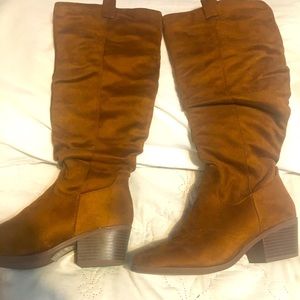 Brown boots